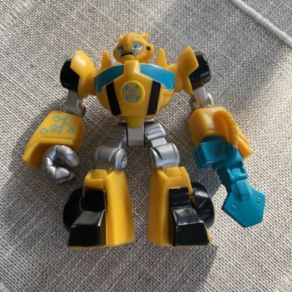 HASBRO PLAYSKOOL HEROES TRANSFORMERS RESCUE BOTS BUMBLEBEE 3.5" ACTION FIGURE 2A